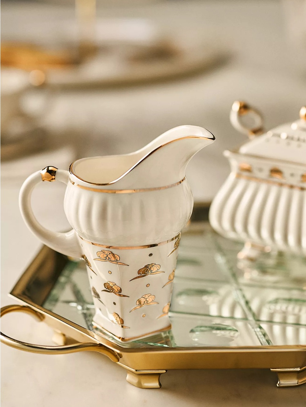 The Met x Anthropologie Stoneware Creamer NWT